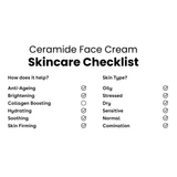 Κρέμες Προσώπου Ceramide Barrier Defence Face Cream 50gr - Κρέμα Προσώπου με Κεραμίδια Q+A Natural Skincare
