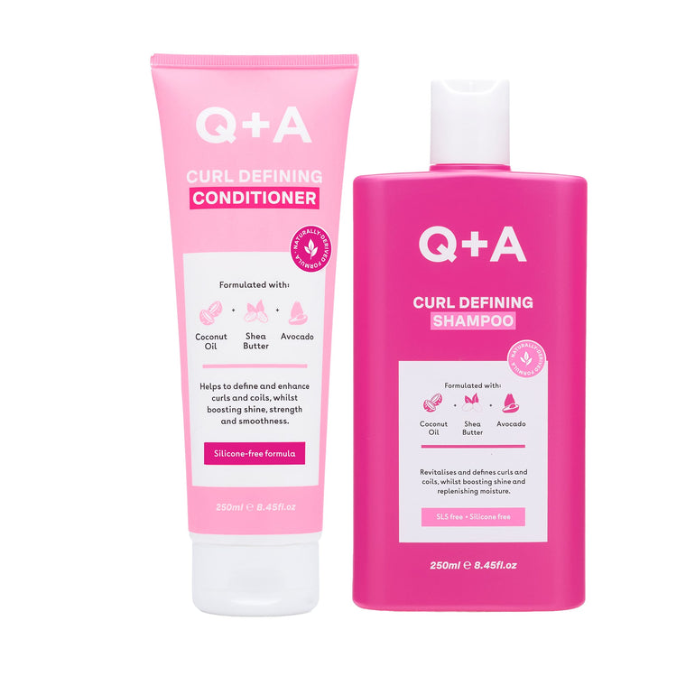 Σαμπουάν Haircare Curl Duo Q+A Natural Skincare