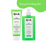 Αντιγήρανση-Σύσφιξη Σώματος AHA Exfoliating Duo - Σετ για Τραχιές Επιδερμίδες Q+A Natural Skincare