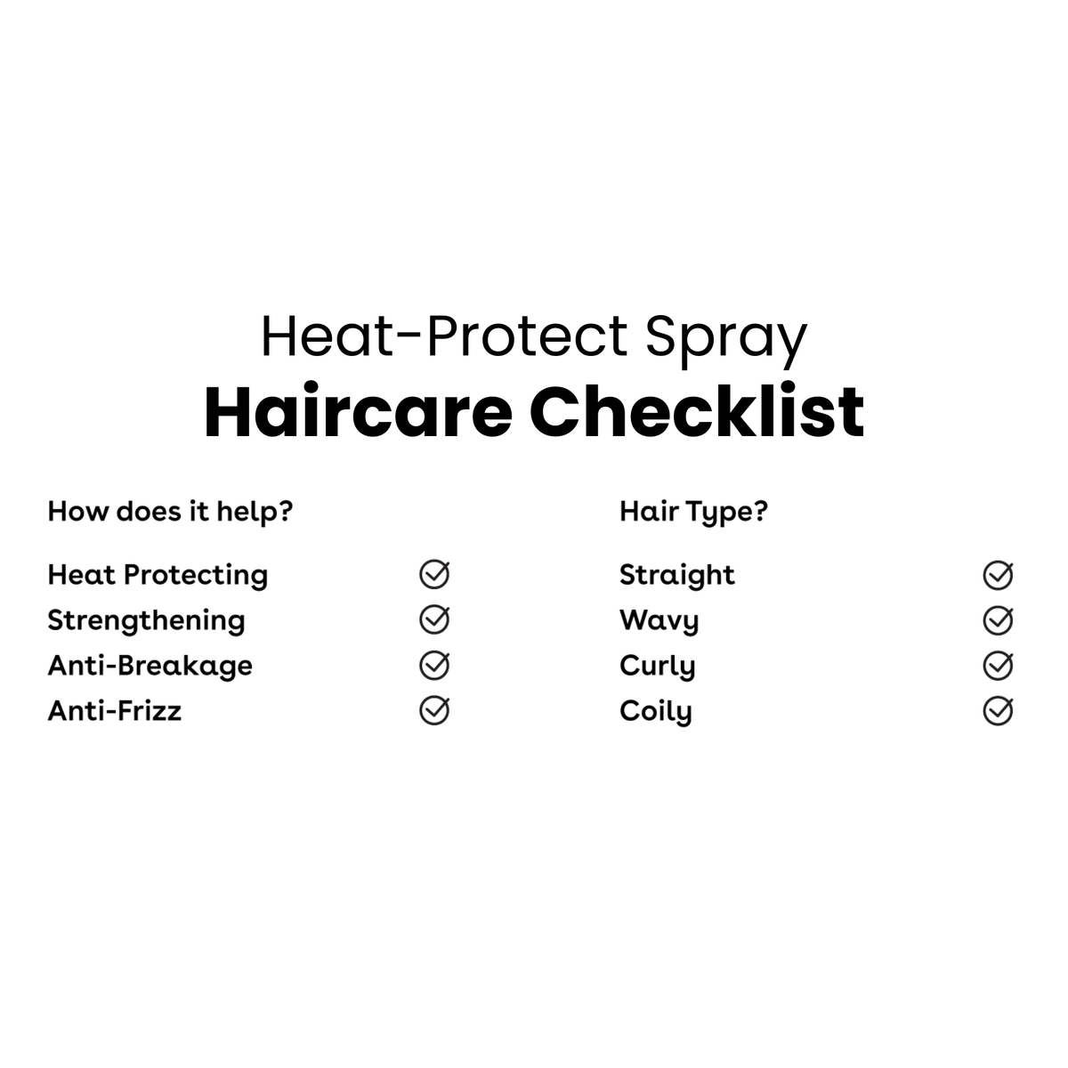 Styling Μαλλιών Heat Protect All-In-One Spray 150ml - Σπρέι Θερμοπροστασίας Q+A Natural Skincare