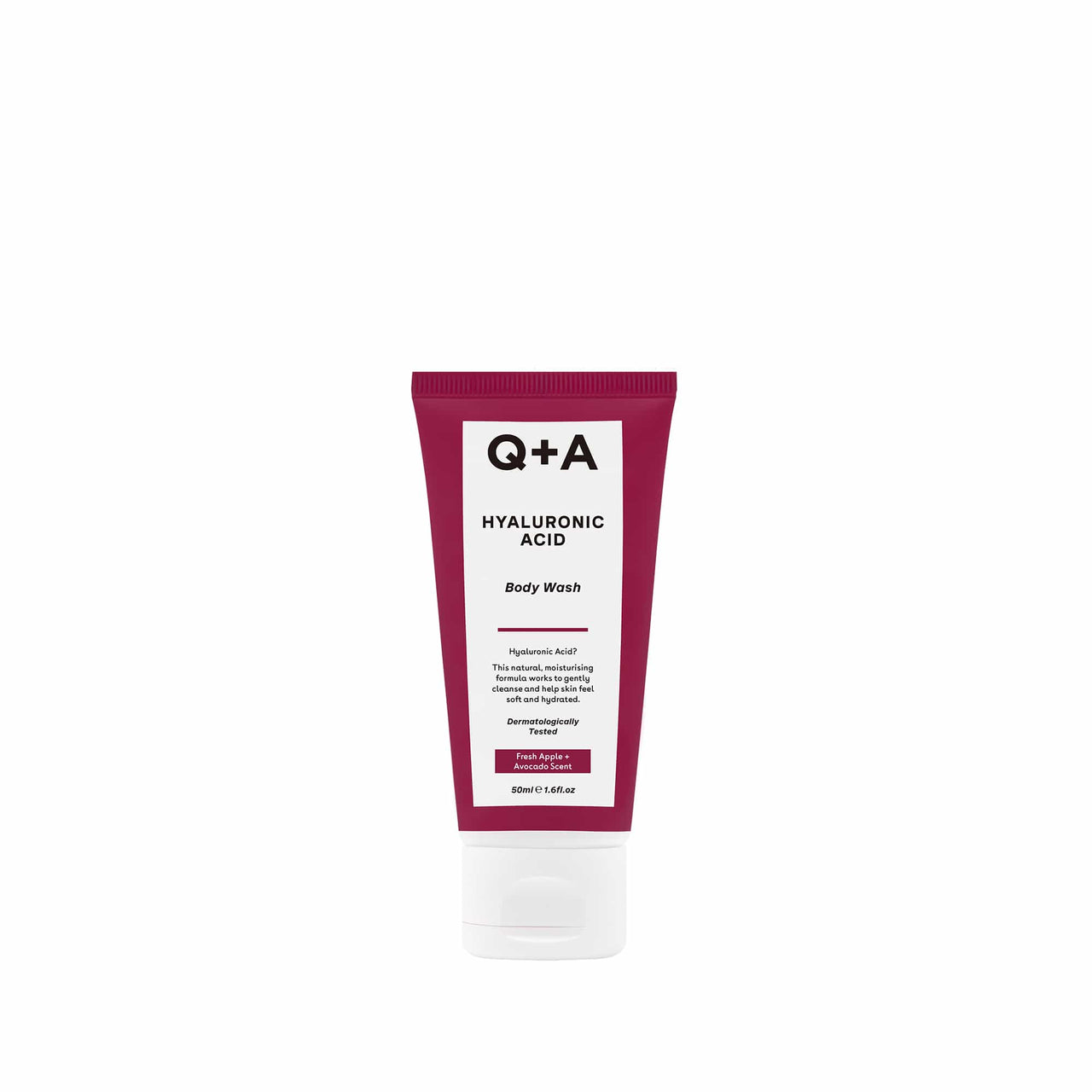 Αφρόλουτρα Hyaluronic Acid Body Wash 50ml - Travel Size Q+A Natural Skincare
