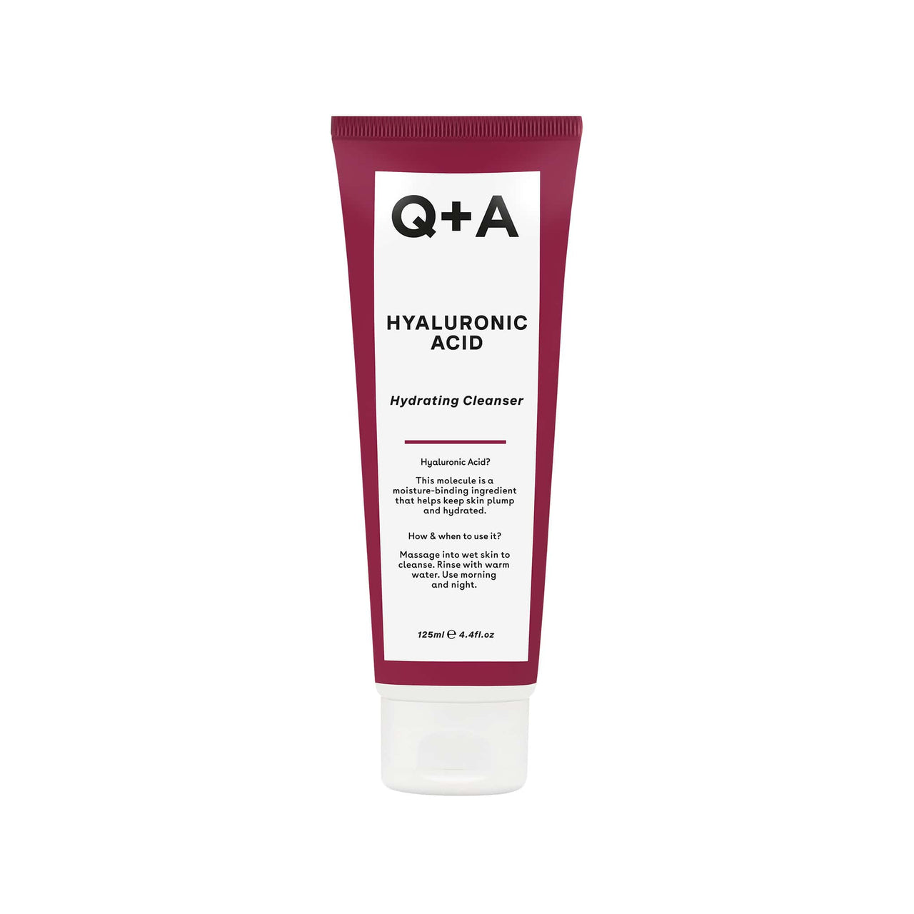 Καθαρισμός - Ντεμακιγίαζ Hyaluronic Acid Hydrating Cleanser 125ml Q+A Natural Skincare