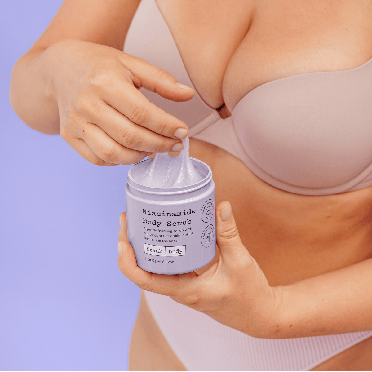 Niacinamide Body Scrub 250g - Απολεπιστικό Σώματος με Νιασιναμίδη Frank Body
