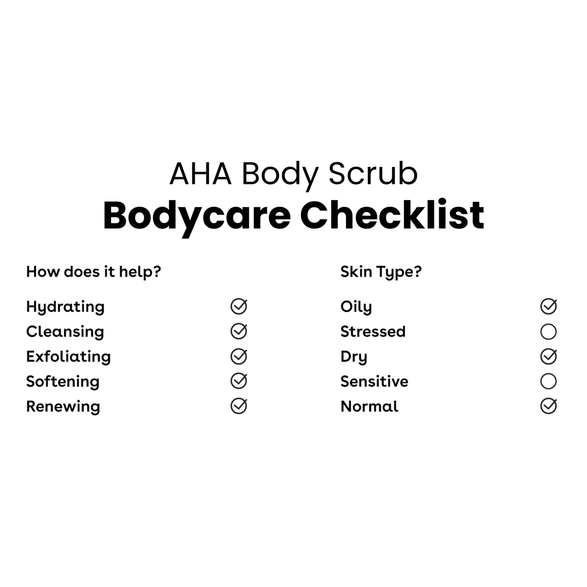 Απολέπιση Σώματος AHA Exfoliator Body Scrub 250ml - Scrub Σώματος με AHA Q+A Natural Skincare