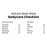 Αφρόλουτρα Salicylic Acid Body Wash 250ml - Αφρόλουτρο με Σαλικυλικό Q+A Natural Skincare