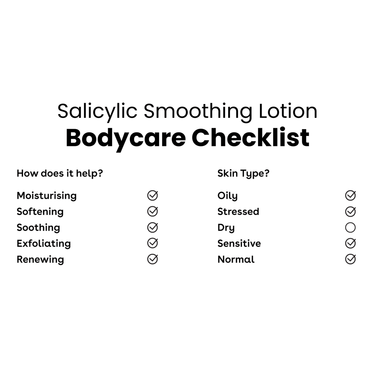 Ενυδάτωση Salicylic Acid Smoothing Lotion 250ml - Κρέμα Σώματος με Σαλικυλικό Q+A Natural Skincare