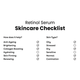 Serum - Οροί Ομορφιάς - Booster Retinol Facial Serum 30ml - Ορός Προσώπου με Ρετινόλη Q+A Natural Skincare