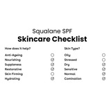 Αντηλιακά Squalane SPF50 Sunscreen - Αντηλιακό για Αφυδατωμένες Επιδερμίδες Q+A Natural Skincare