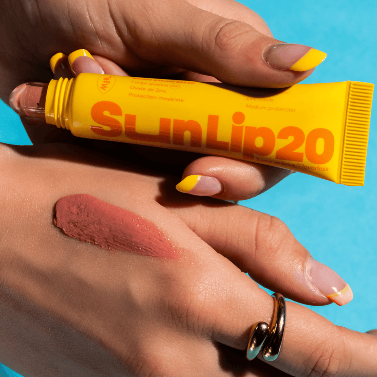 Αντηλιακά Tinted SunLip SPF20 15ml - Φυσικό Αντηλιακό Χειλιών - Dusty Rose Trew