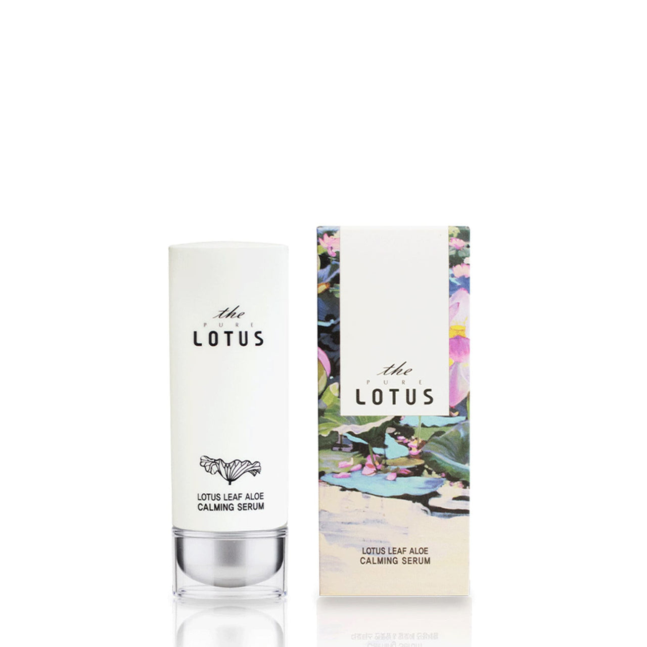 Serum - Οροί Ομορφιάς - Booster Lotus Leaf + Aloe Calming and Brightening Serum – 70ml The Pure Lotus