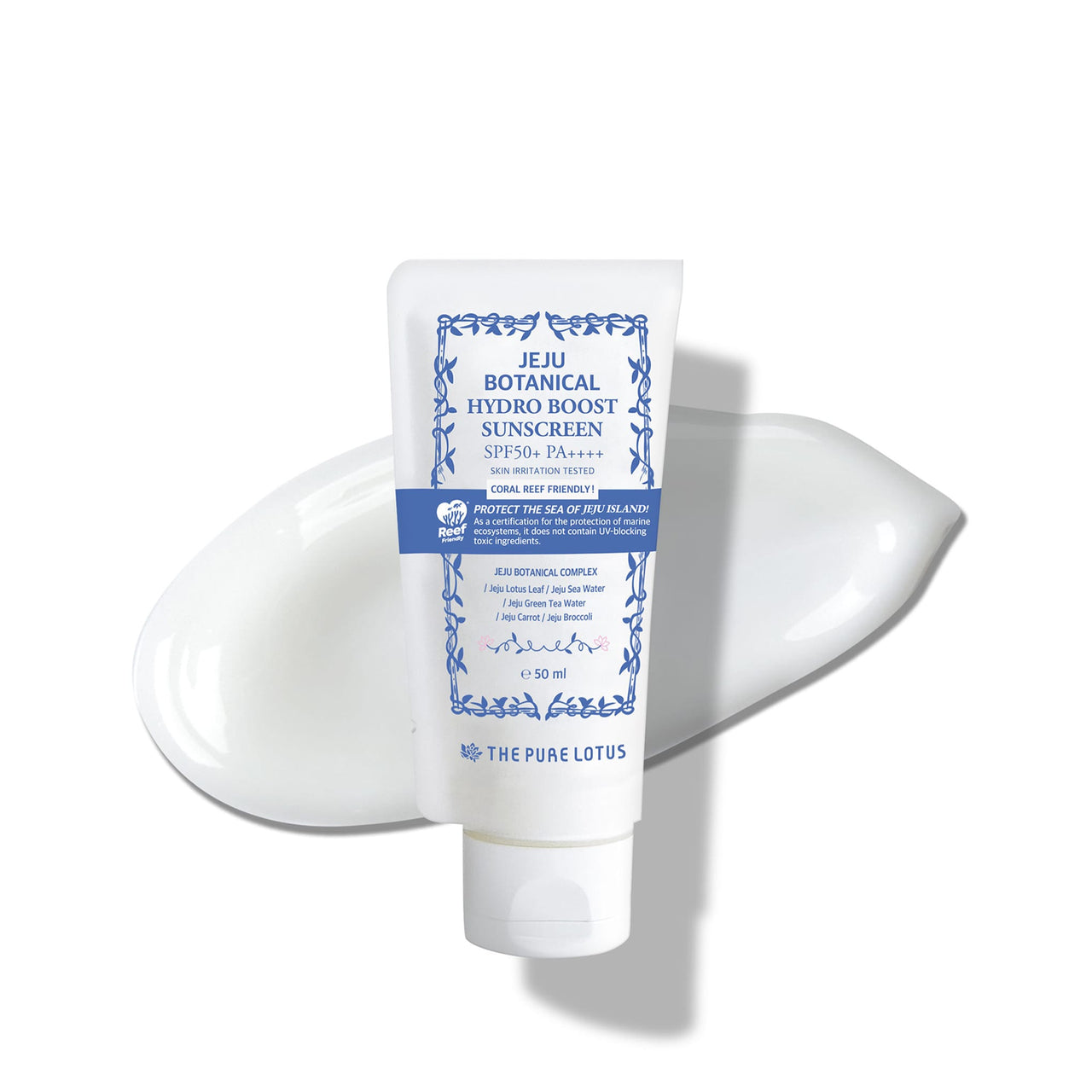 Αντηλιακά Jeju Botanical Hydroboost Sunscreen SPF 50+ 50ml The Pure Lotus