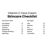 Κρέμες Προσώπου Vitamin C Radiance Face Cream 50g - Κρέμα Προσώπου με Βιταμίνη C Q+A Natural Skincare