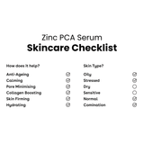 Serum - Οροί Ομορφιάς - Booster Zinc PCA Facial Serum 30ml - Ορός Προσώπου με Ψευδάργυρο Q+A Natural Skincare
