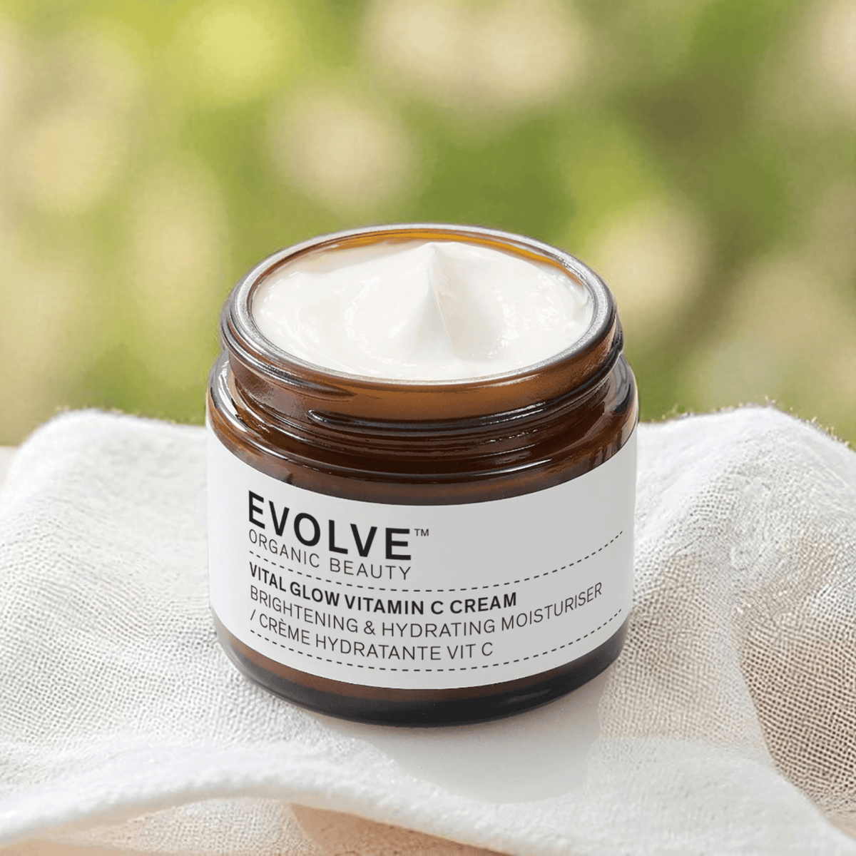 Κρέμες Προσώπου Vital Glow Vitamin C Cream 60ml - Κρέμα Προσώπου με Βιταμίνη C Evolve Organic Beauty