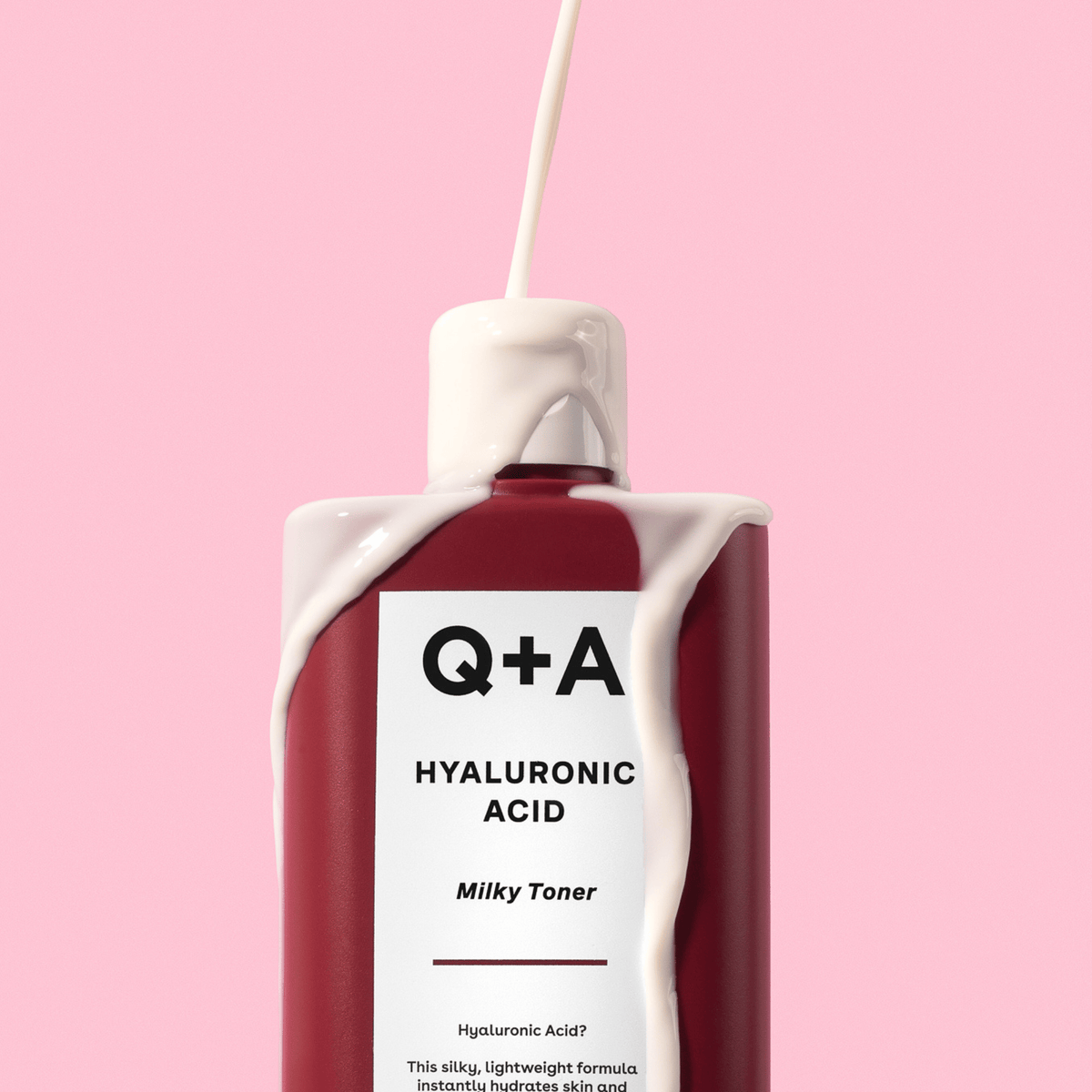Ενυδάτωση Hyaluronic Acid Milky Toner 150ml - Γαλακτώδες Τόνερ με Υαλουρονικό Οξύ Q+A Natural Skincare
