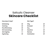 Καθαρισμός - Ντεμακιγίαζ Salicylic Acid Daily Cleanser 125ml - Καθαριστικό Προσώπου με Σαλικυλικό Q+A Natural Skincare