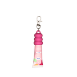 Lip Charm Keyring - Rose Red LuLuLa