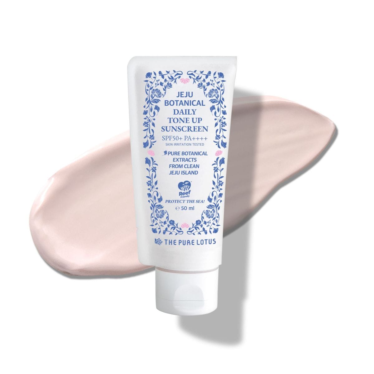 THE PURE LOTUS KOREAN SUNSCREEN SPF50+ PA++++ BRIGHTENING
