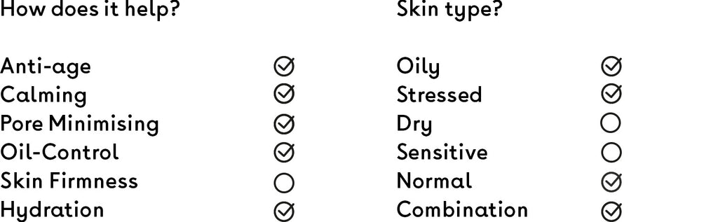 Amino Acid Oil-Free Moisturiser Skincare Checklist