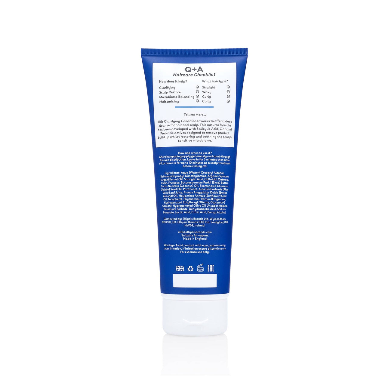 Conditioner Μαλλιών Clarifying Conditioner 250ml Q+A Natural Skincare