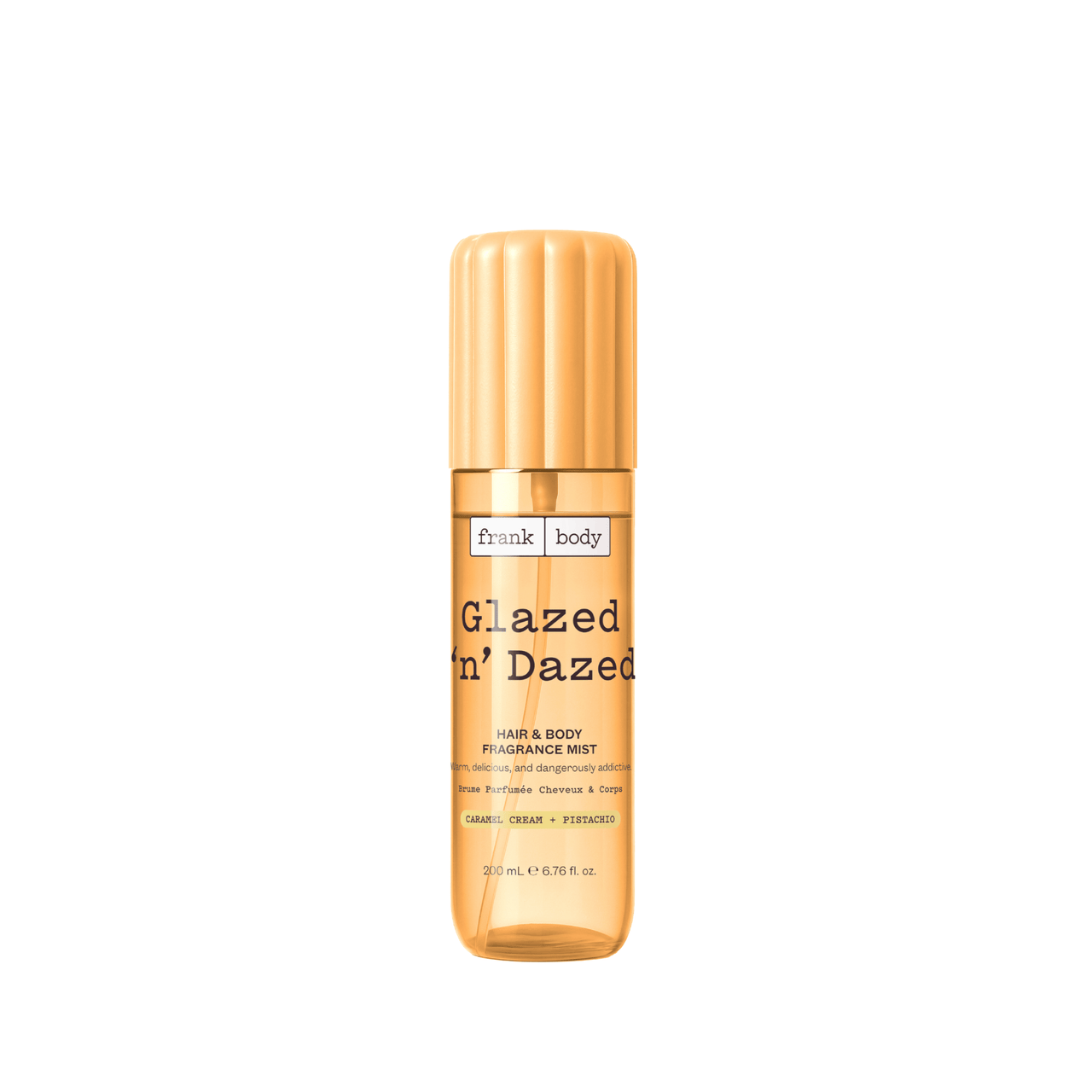 Glazed 'n' Dazed Hair & Body Fragrance Mist 200ml - Άρωμα Καραμέλα & Φιστίκι Frank Body