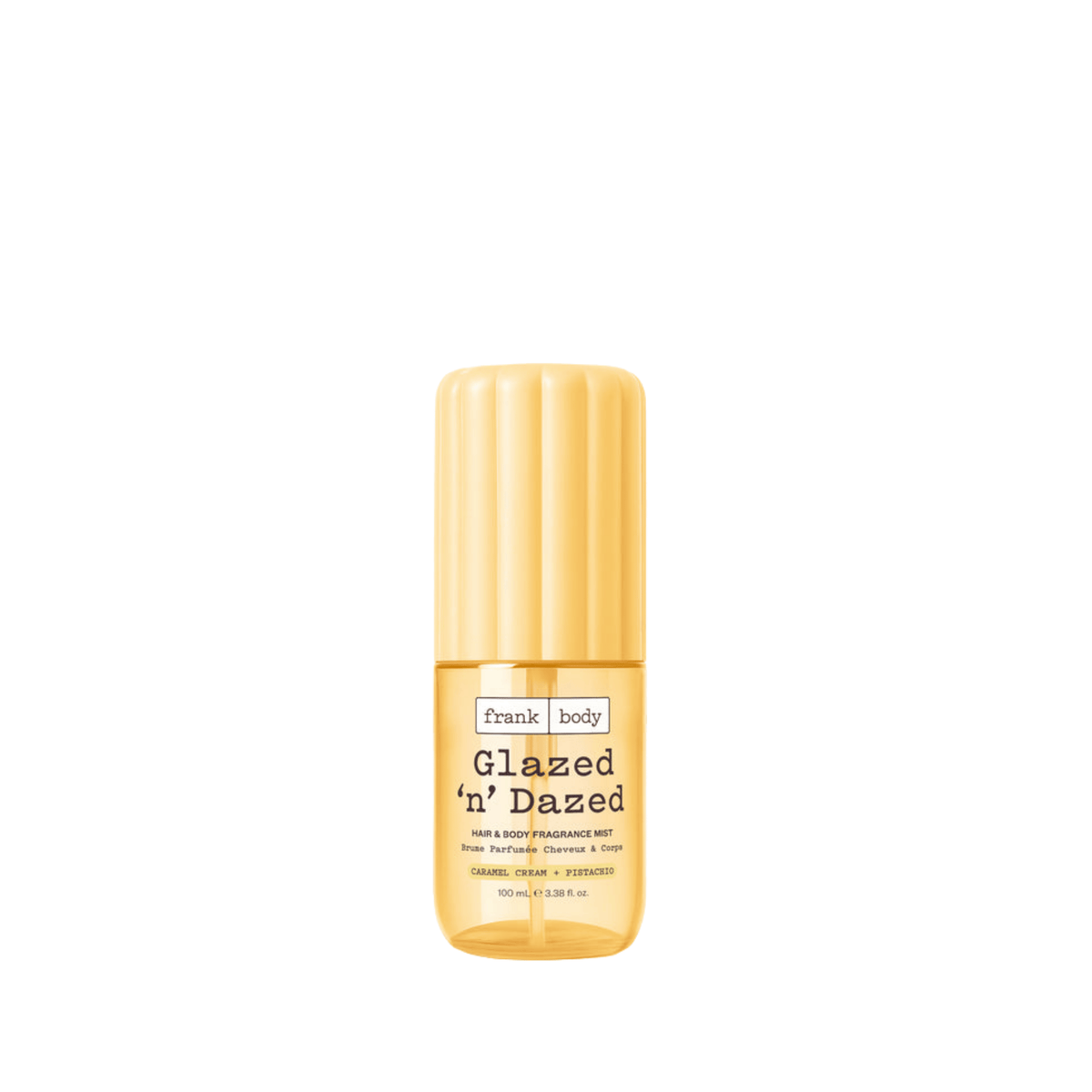 Glazed 'n' Dazed Hair & Body Fragrance Mist Travel Size 100ml - Άρωμα Καραμέλα & Φιστίκι Frank Body