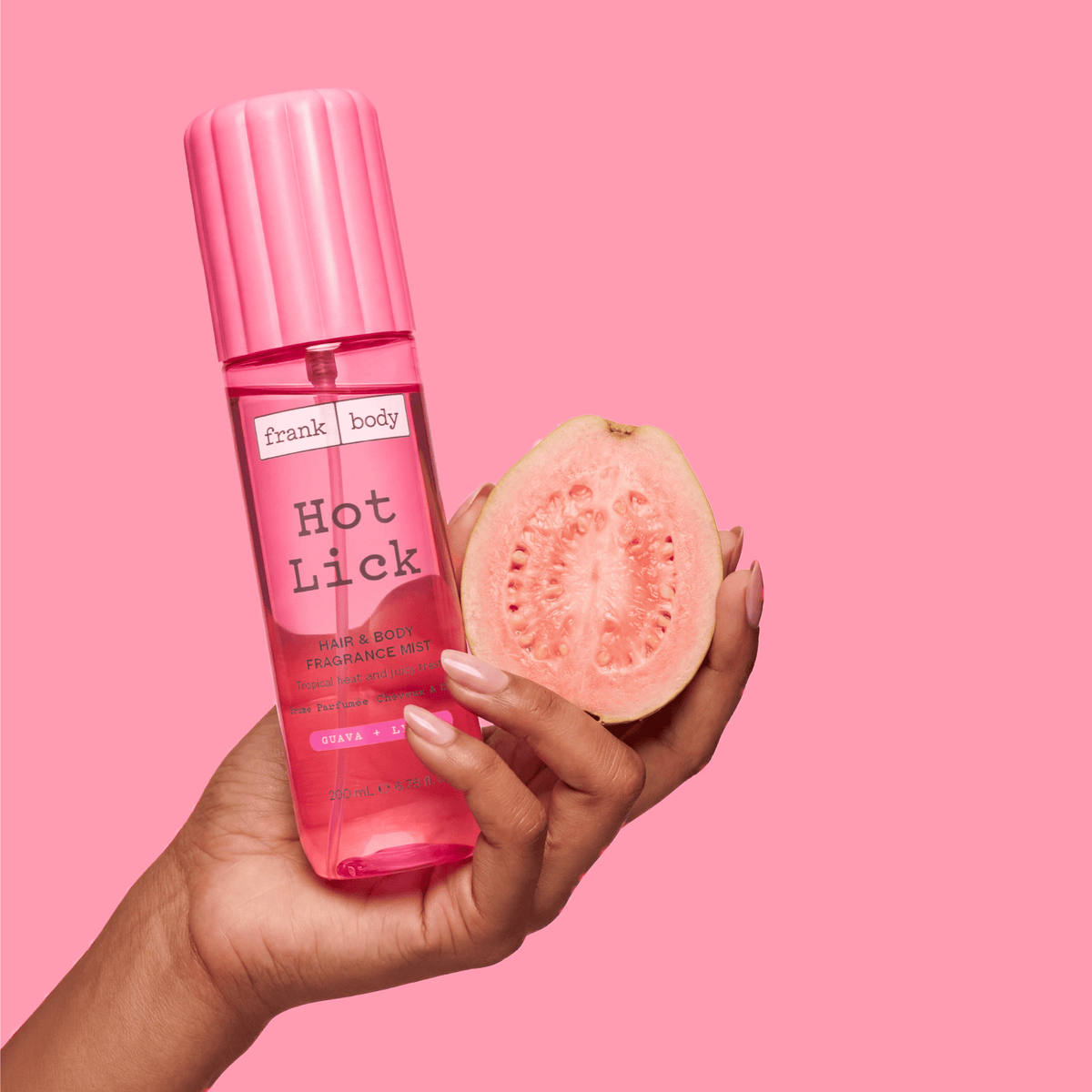 Hot Lick Hair & Body Fragrance Mist 200ml - Άρωμα Guava και Lychee Frank Body