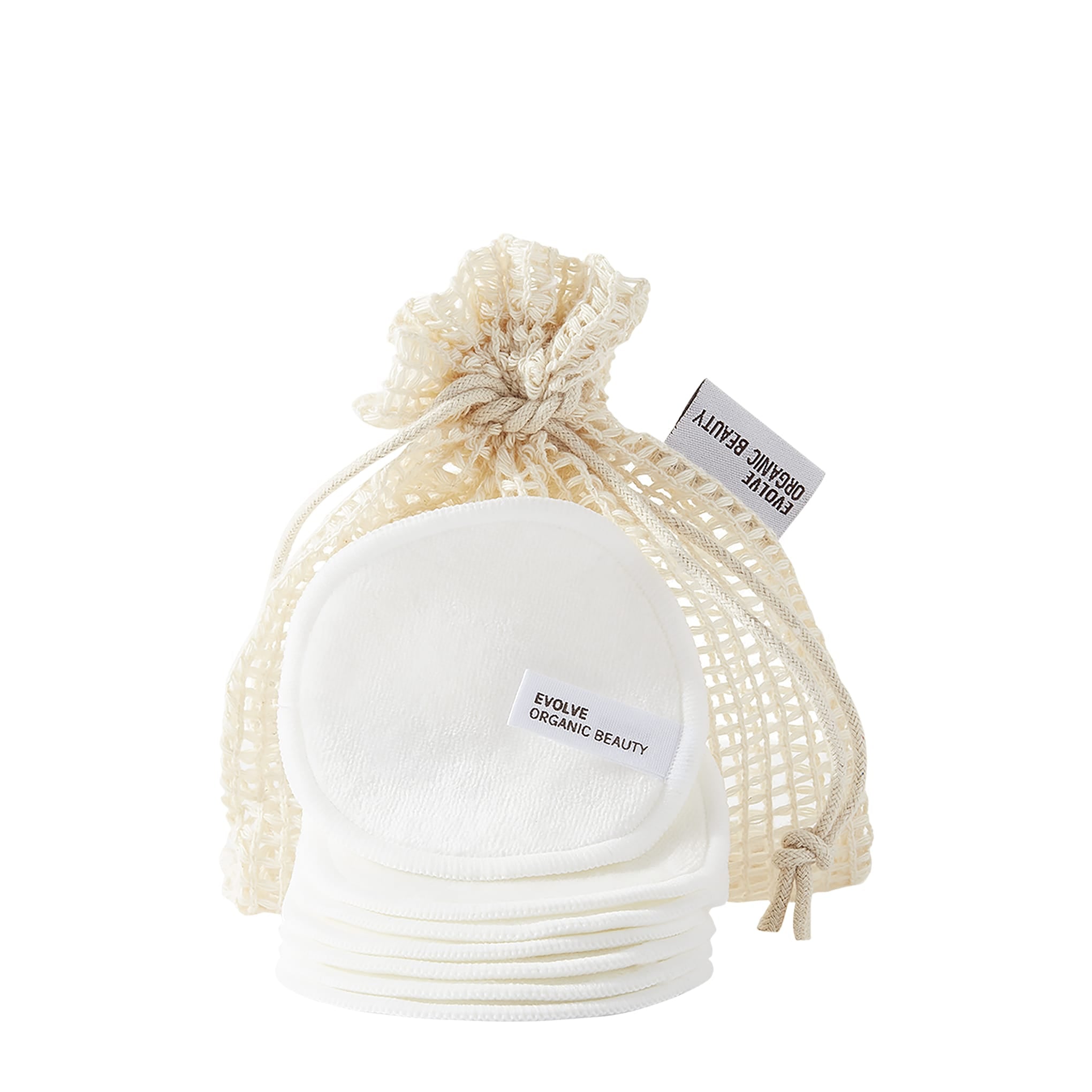 Καθαρισμός - Ντεμακιγιάζ Bamboo Reusable Makeup Remover Pads Evolve Organic Beauty