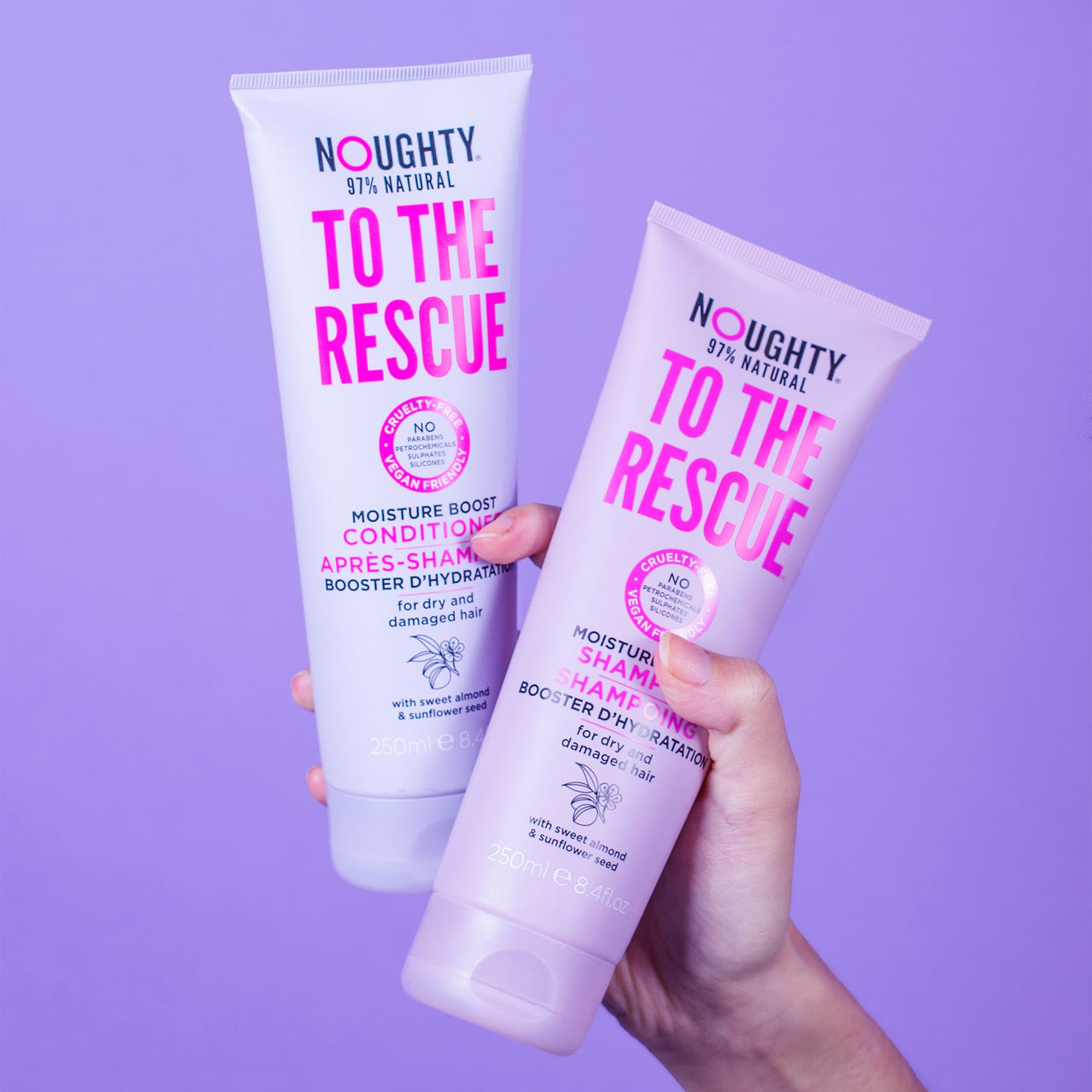 Σαμπουάν To The Rescue Moisture Boost Shampoo 250ml Noughty Haircare