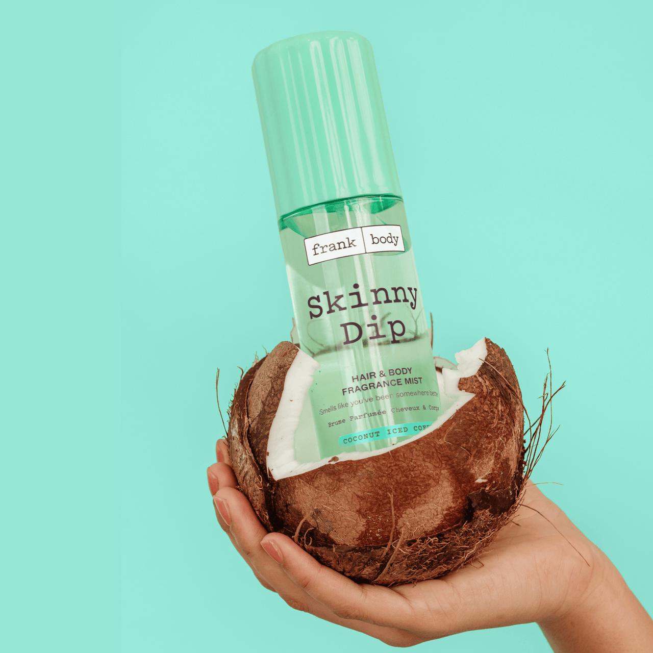 Skinny Dip Hair & Body Fragrance Mist 200ml - Άρωμα Iced Latte & Καρύδα Frank Body