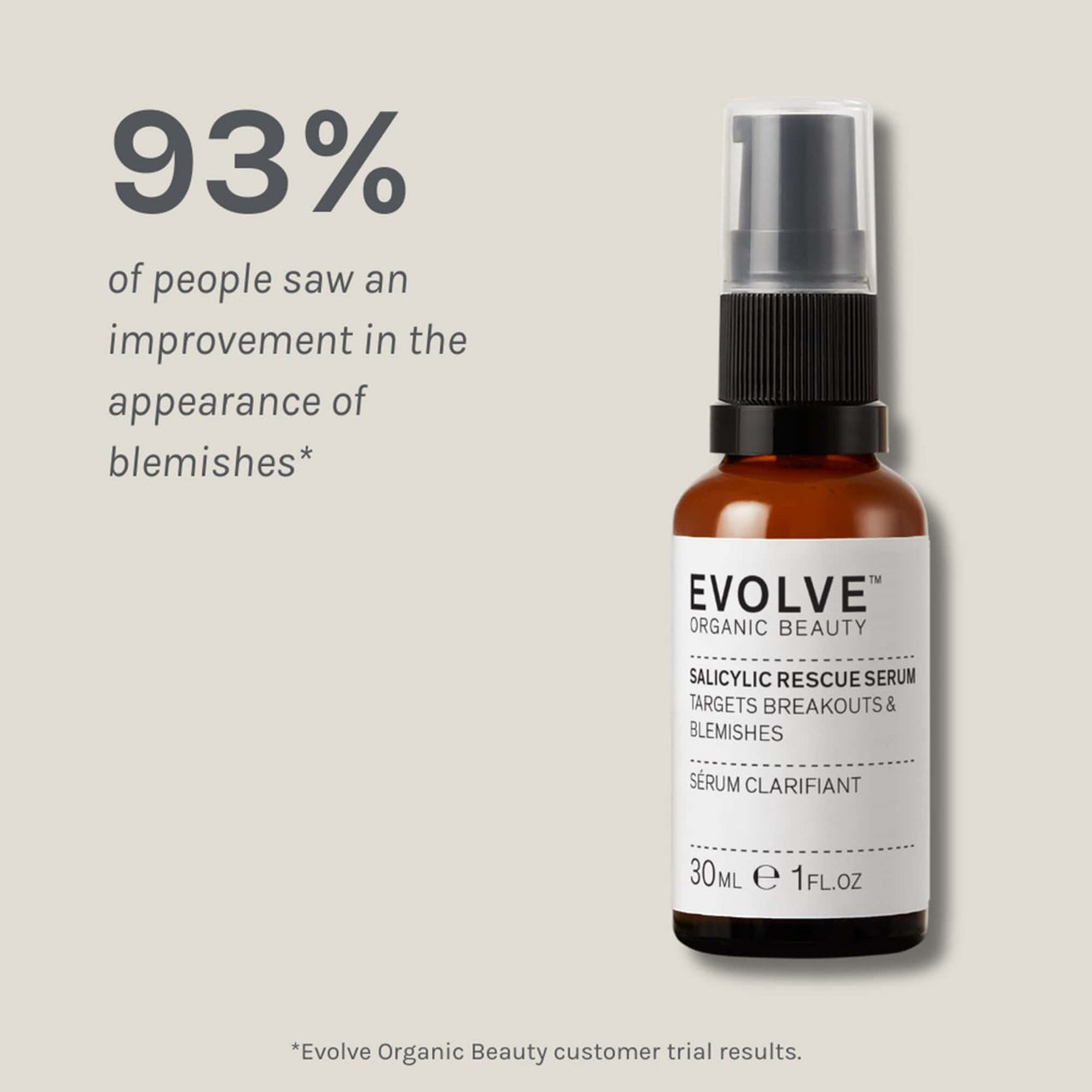 Serum - Οροί Ομορφιάς - Booster Salicylic Rescue Serum  30ml - Evolve Organic Beauty Evolve Organic Beauty