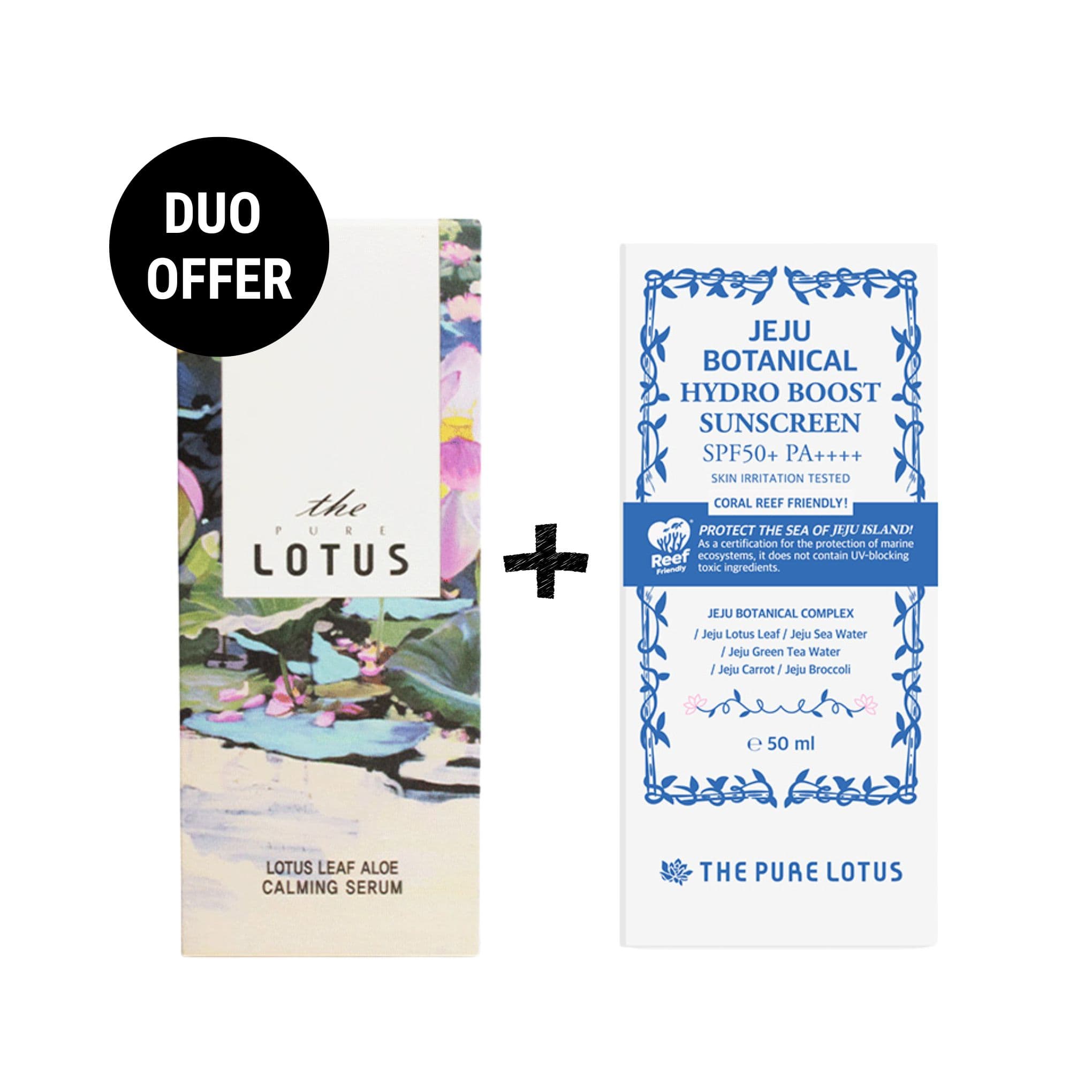 Luminous Boost Duo - Calming Serum & Hydroboost SPF50+ LuLuLa