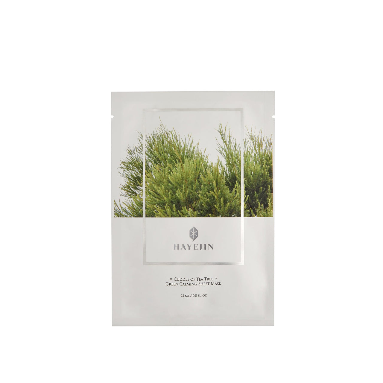 Μάσκες Προσώπου Sheet Mask για Μείωση Ατελειών με Τεϊόδεντρο 25ml HAYEJIN KOREAN COSMETICS