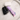 Lip Charm Keyring - Purple