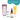 Set προϊόντων Q+A Skincare: καθαριστικό προσώπου με υαλουρονικό οξύ, τόνερ με νιασιναμίδη, σέρουμ με βιταμίνη C και αντηλιακή κρέμα προσώπου SPF50 (UVA/UVB).