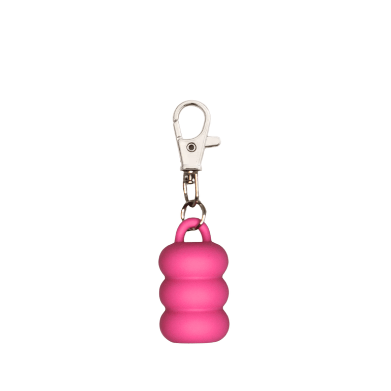 Lip Charm Keyring - Rose Red LuLuLa