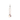 Lip Charm Keyring - White