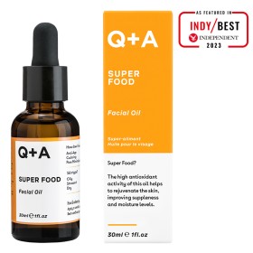 Q+A Ενυδατικό Έλαιο Προσώπου Super Food  -  Super Food Facial Oil 30ml