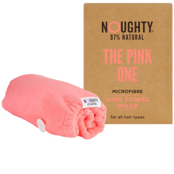 Pink Microfibre Hair Towel Noughty Haircare