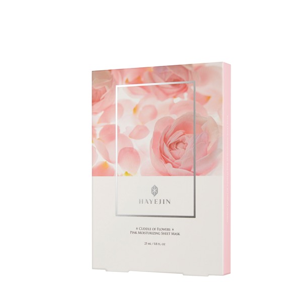 Cuddle of Flowers Pink Moisturizing Sheet Masks - 5 τεμ - HAYEJIN