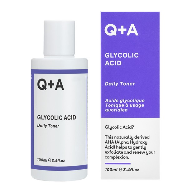 Q+A Glycolic Acid Daily Toner 100ml - Skincare