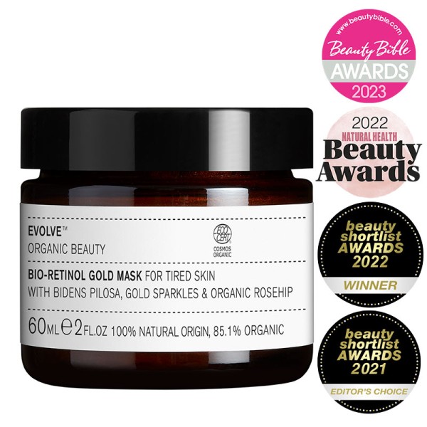 Bio Retinol Gold Mask - Μάσκα Ρετινόλης 60ml Evolve Beauty