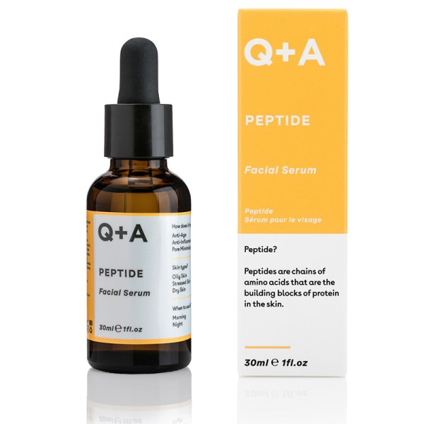 Q+A Ορός Προσώπου με Πεπτίδια - Peptide Facial Serum 30ml