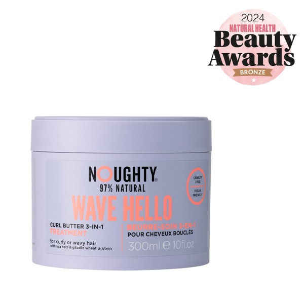 Wave Hello Curl Butter 3-In-1 Treatment 300ml Noughty Haircare