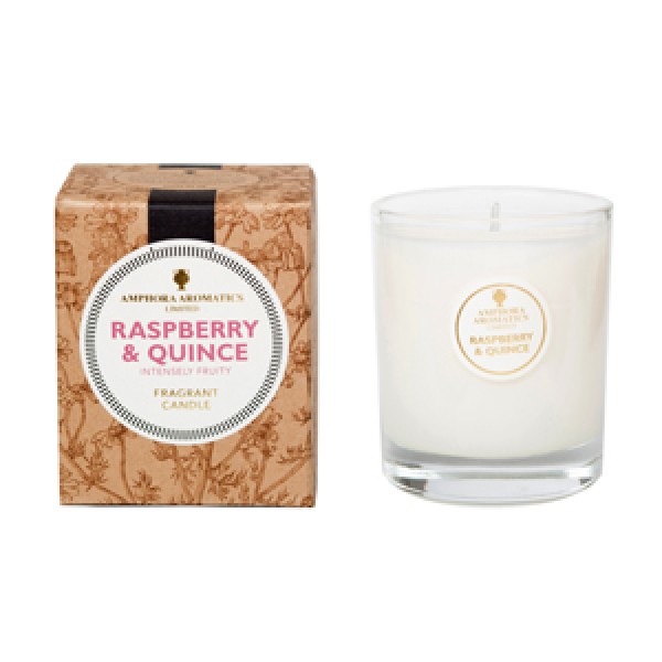 Natural Candle Raspberry & Quince