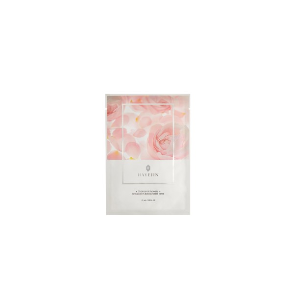 Cuddle of Flowers Pink Moisturizing Sheet Mask 25ml - HAYEJIN