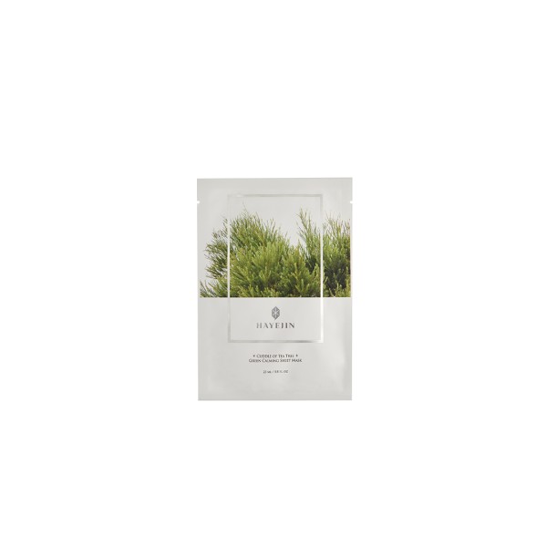 Cuddle of Tea Tree Green Calming Sheet Mask - HAYEJIN