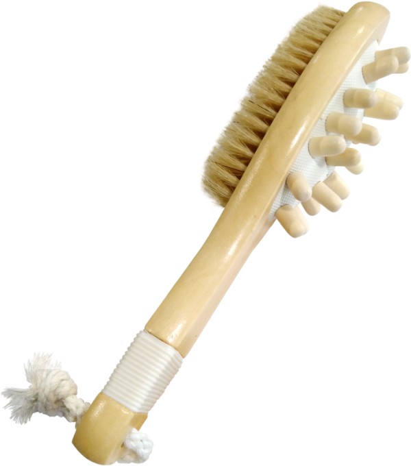 Wooden Body Brush/Massager