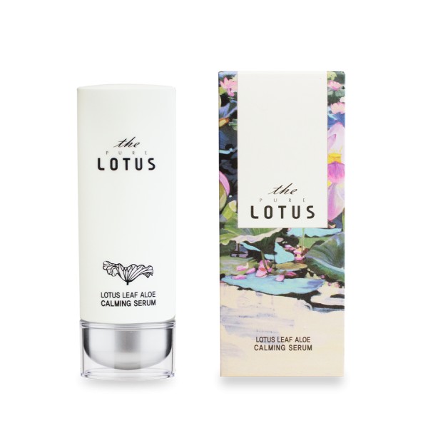 The Pure Lotus Leaf + Aloe Calming and Brightening Serum – 70ml